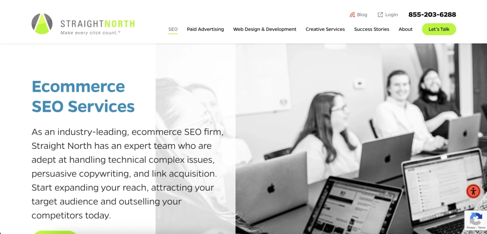 Straight North Top eCommerce SEO Agencies