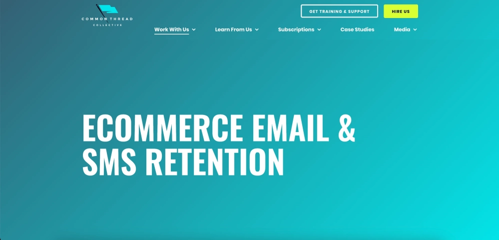 Common Thread Co Top eCommerce Email Marketing Agencies