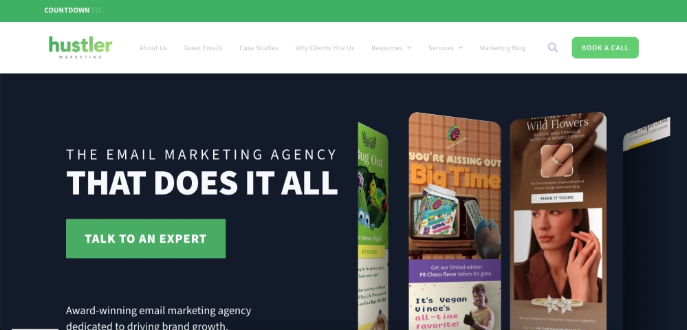 Hustler Marketing Top eCommerce Email Marketing Agencies