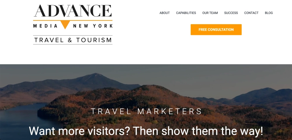 Advance Media Top 13 Travel & Tourism Marketing Agencies in the U.S.