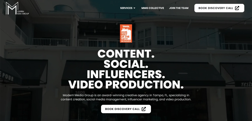 Modern Media Group - Top Creative Social Media Agencies