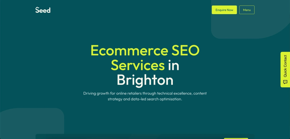 Seed - eCommerce SEO Agency