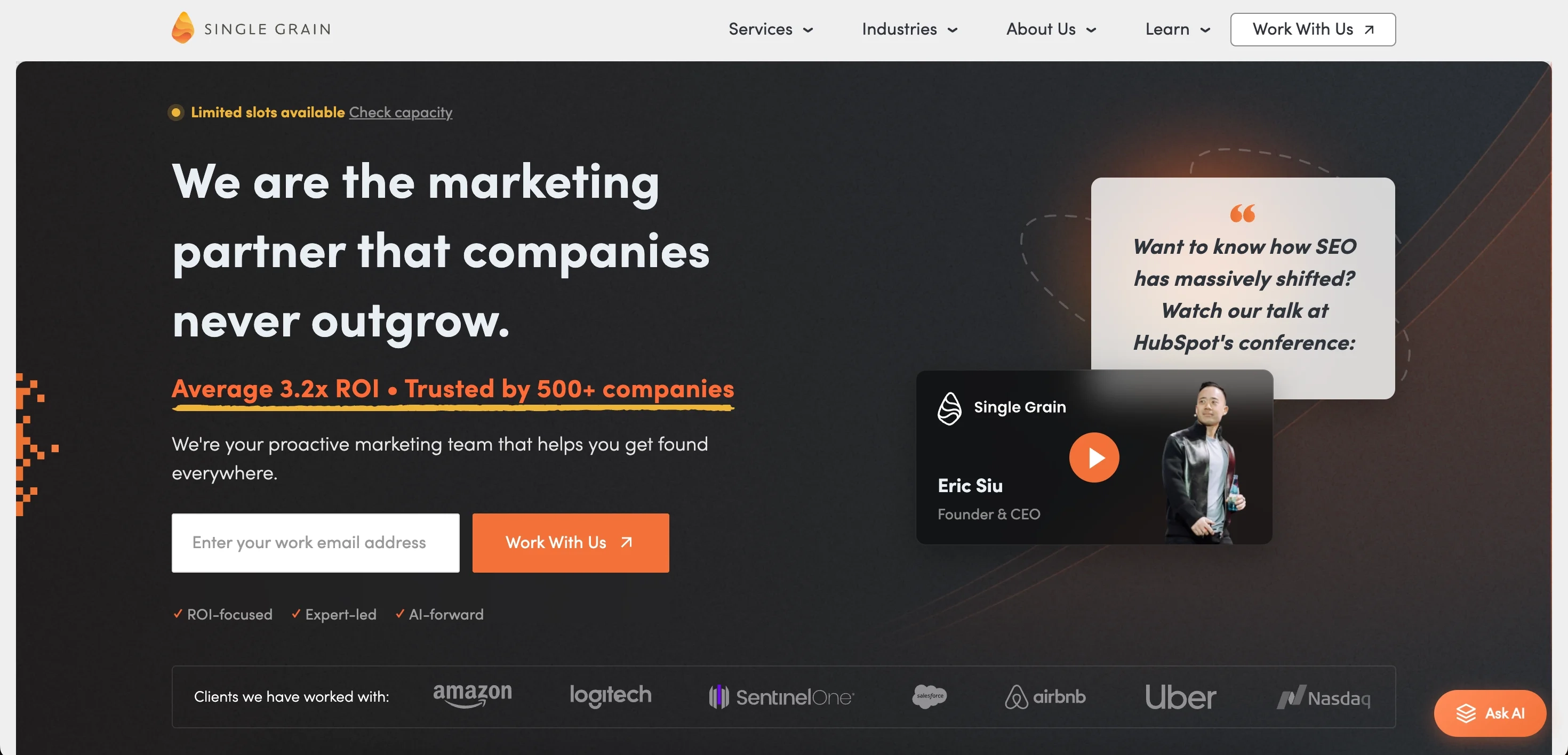 Single Grain - Digital Marketing Agency Los Angeles