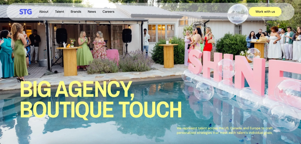 Shine Talent Group Top Influencer Talent Agencies