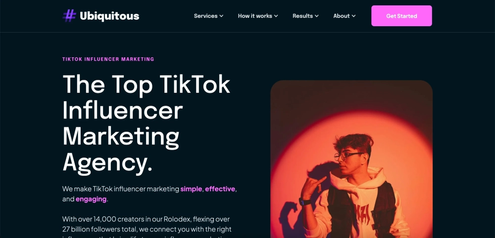 Ubiquitous Top TikTok Influencer Agencies