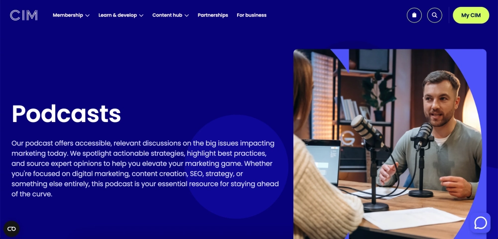 CIM Marketing Podcast Best 13 Marketing Podcasts