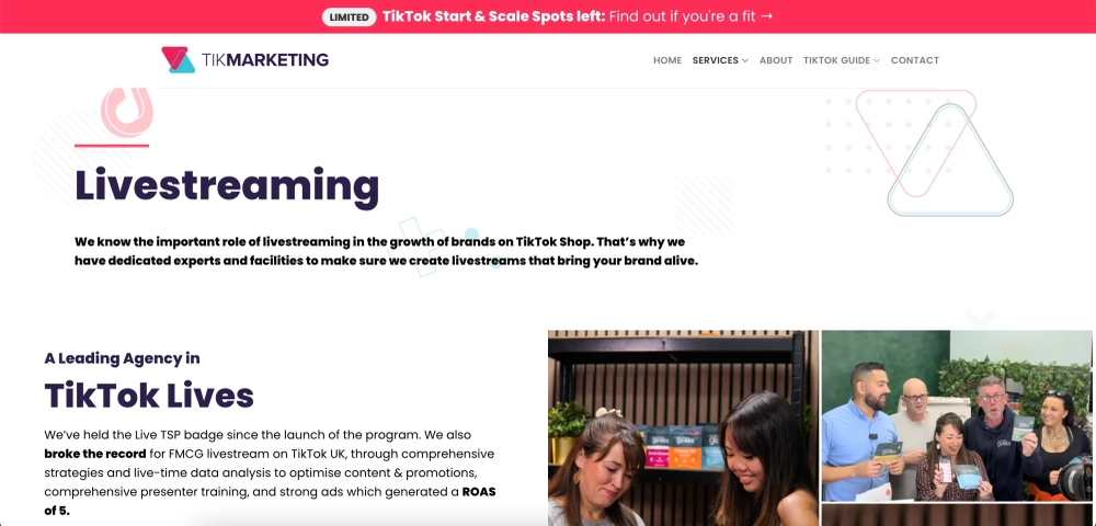 TikMarketing Top TikTok Shop Agencies in the UK