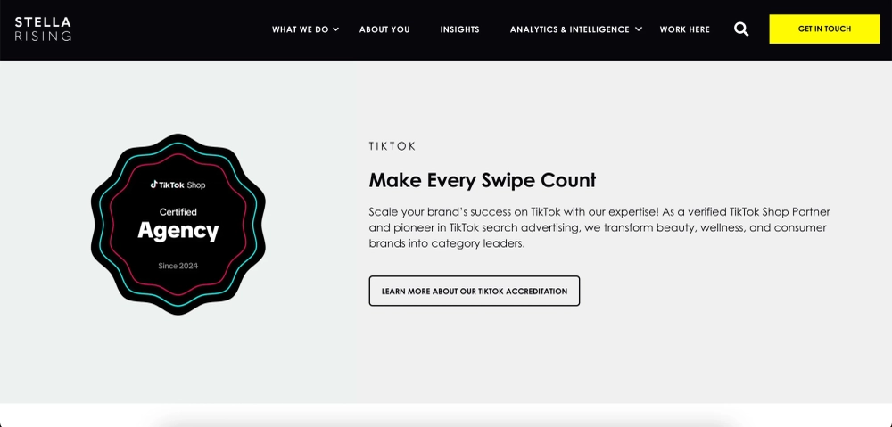 Stella Rising Top TikTok Shop Agencies in the US