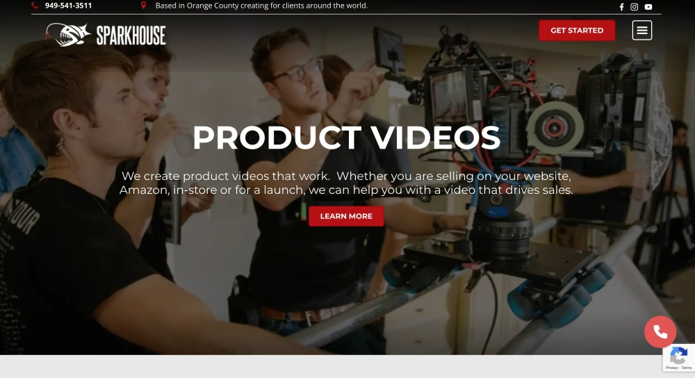 Sparkhouse Top Product Video Production Companies