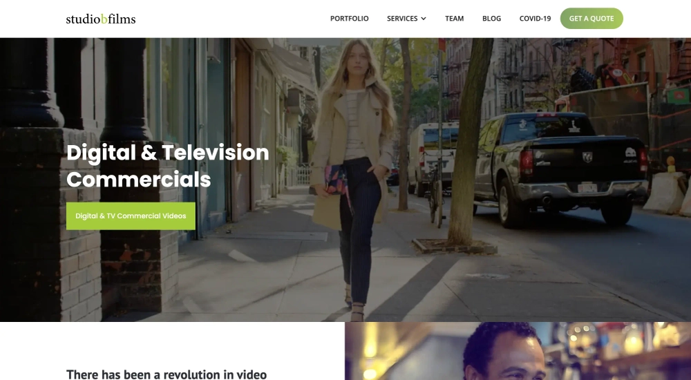 Studio B Top TV Commercial Video Production Companies