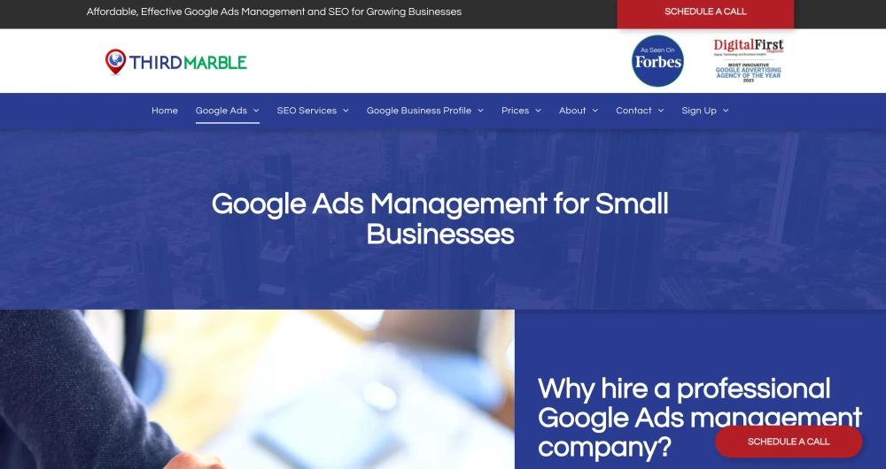 Third Marble Google Ads for Small & Local Businesses
