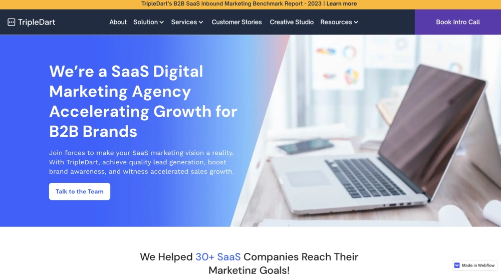 Triple Dart Top SaaS Performance Marketing Agencies