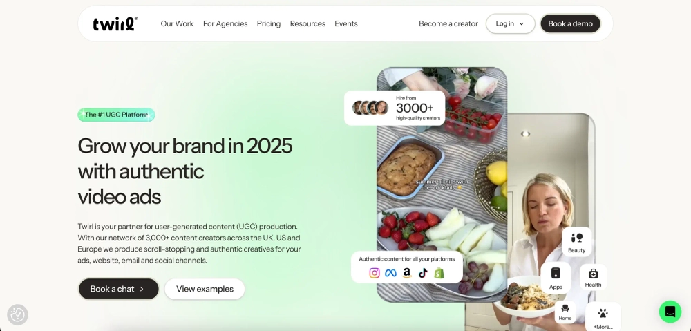 Twirl - Top UGC Agencies in the UK