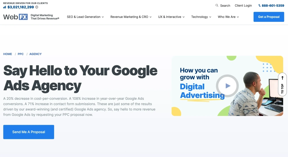 Web FX Google Ads for Small & Local Businesses