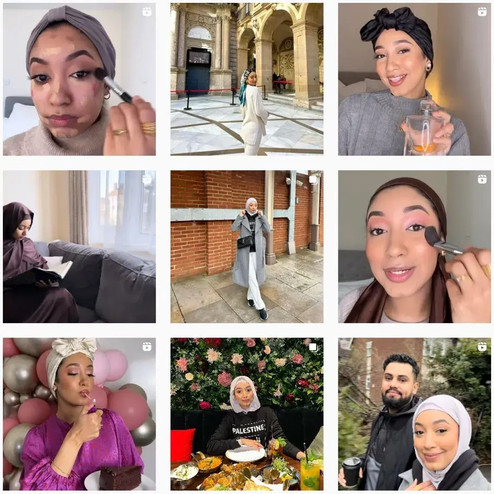 Best UK Makeup Influencers Farhana