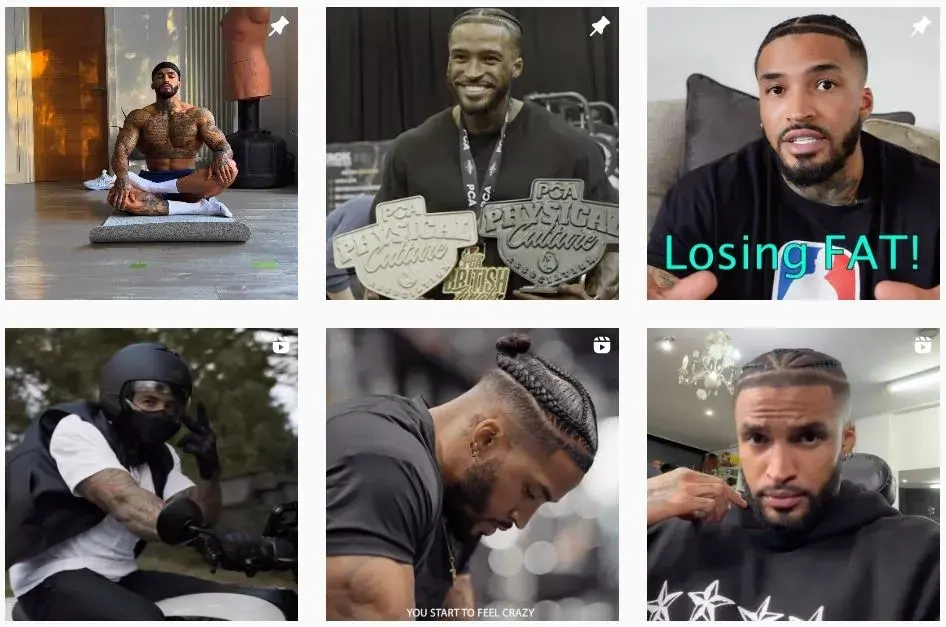 Top Men UK Fitness Influencers (Male Fitness Influencers)