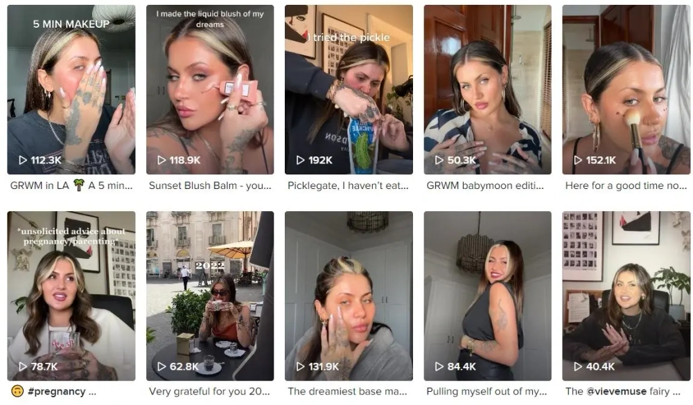 Top Lifestyle TikTok Influencers in the UK Jamie Genevieve