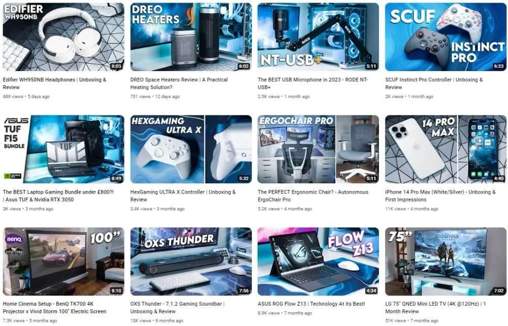 Benjamin Wood Top YouTube Technology Influencers in the UK