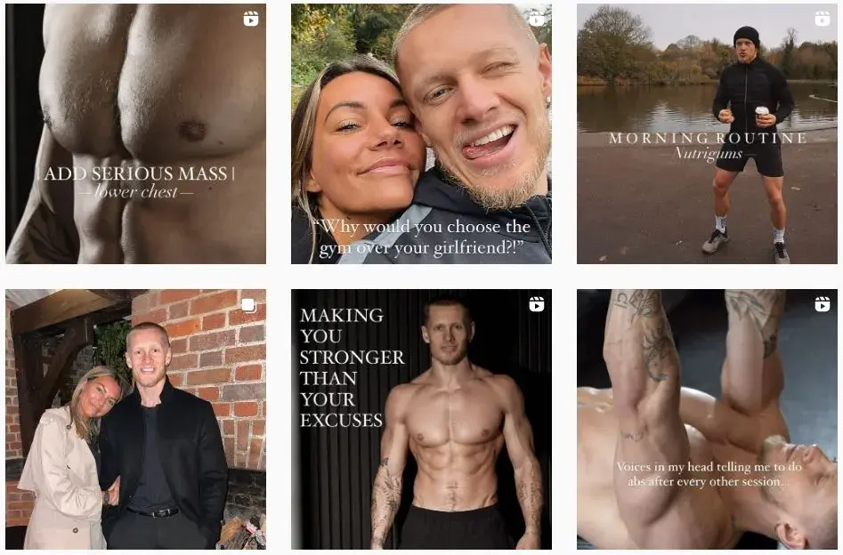 Top Men UK Fitness Influencers (Male Fitness Influencers)