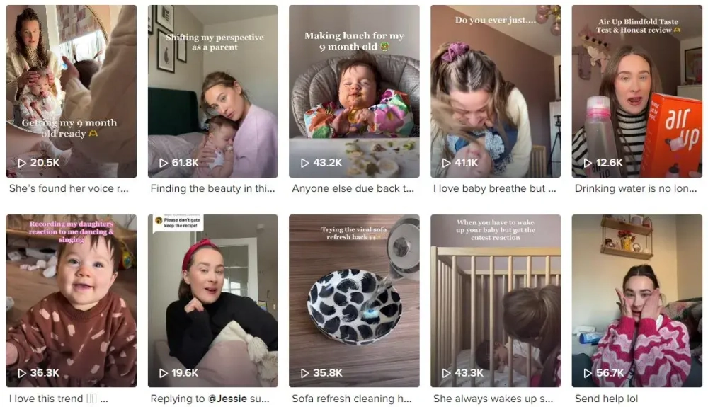 Top Family TikTok Influencers in the UK Scarlett