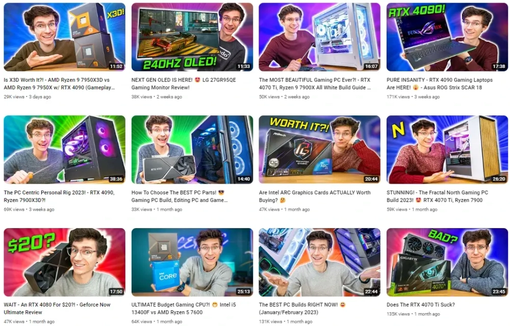 Marcus Cole Top YouTube Technology Influencers in the UK