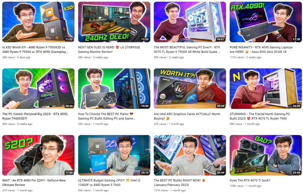 Marcus Cole Top YouTube Technology Influencers in the UK