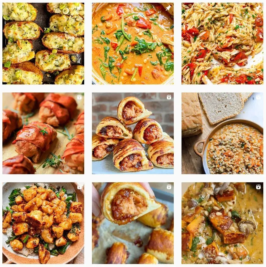 Top UK Food Recipe Influencers