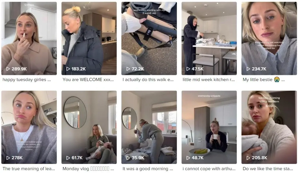 Top Lifestyle TikTok Influencers in the UK Olivia Rose