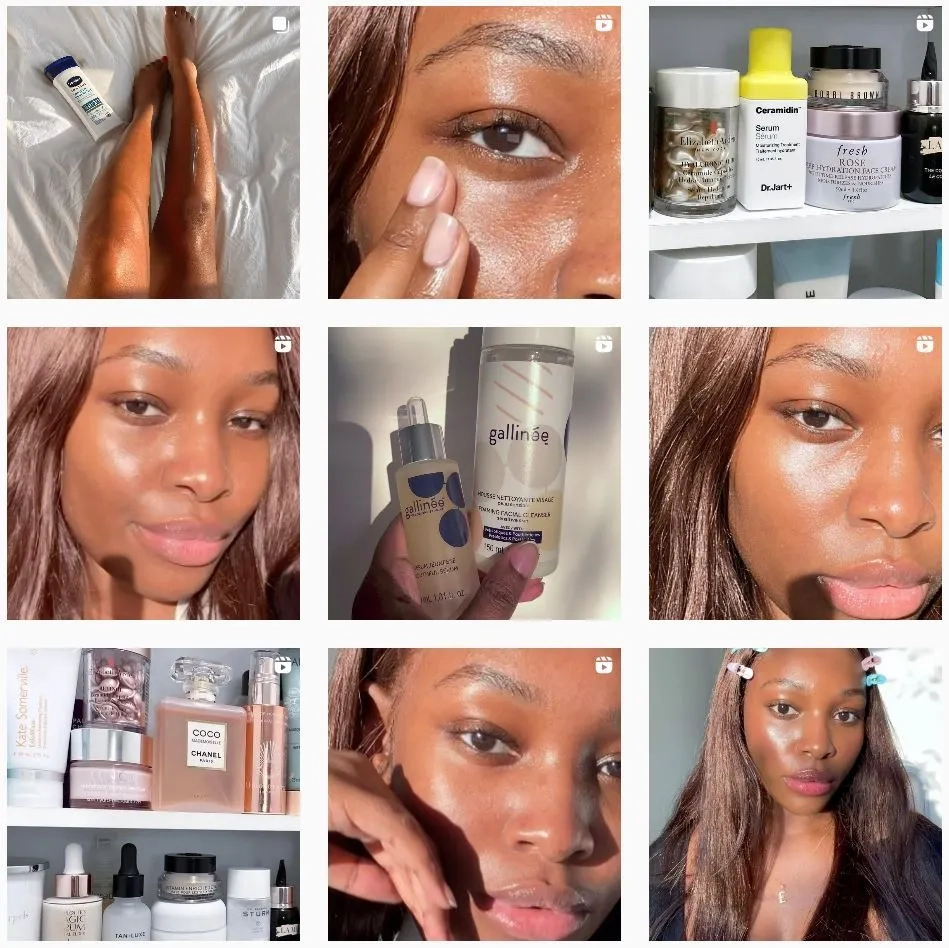 Evie Skincare Influencer