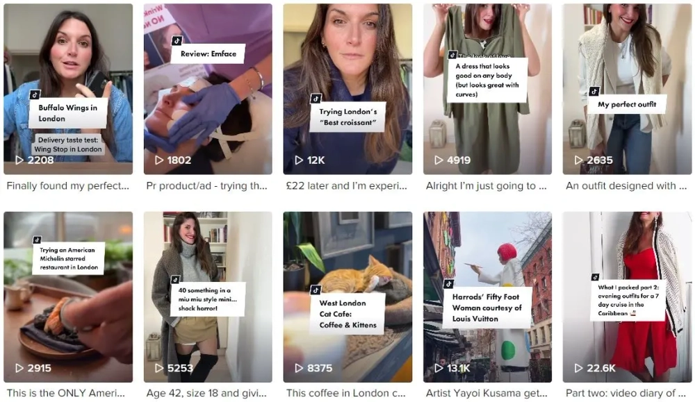 Top Lifestyle TikTok Influencers in the UK Emily Jane Johnston