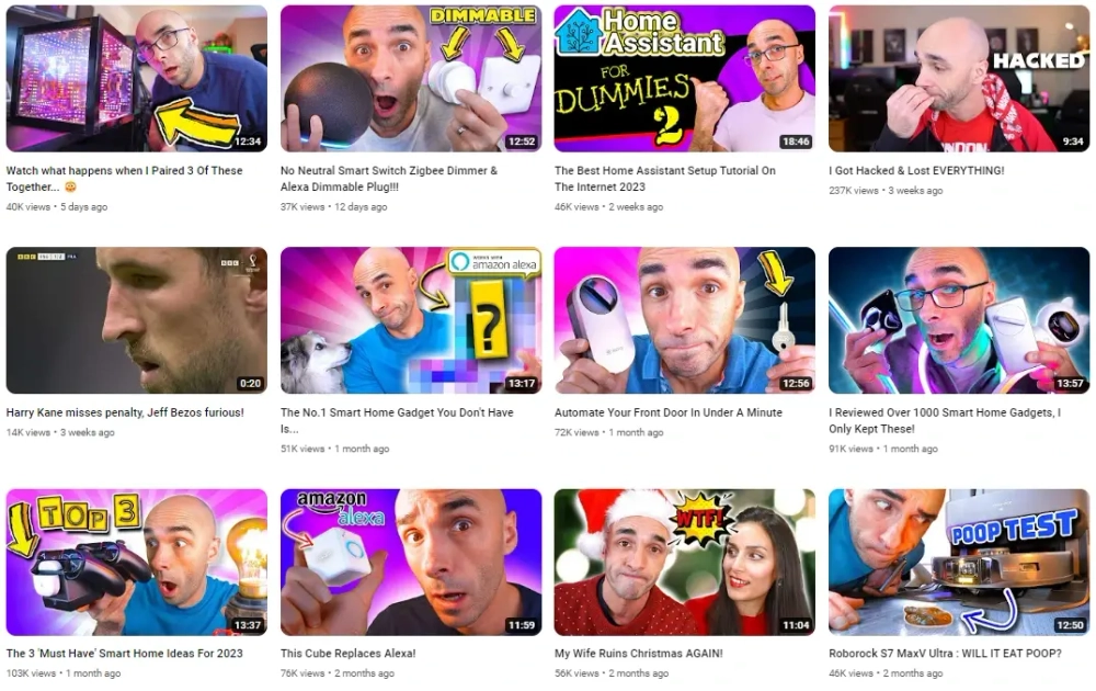 Paul Hibbert Top YouTube Technology Influencers in the UK