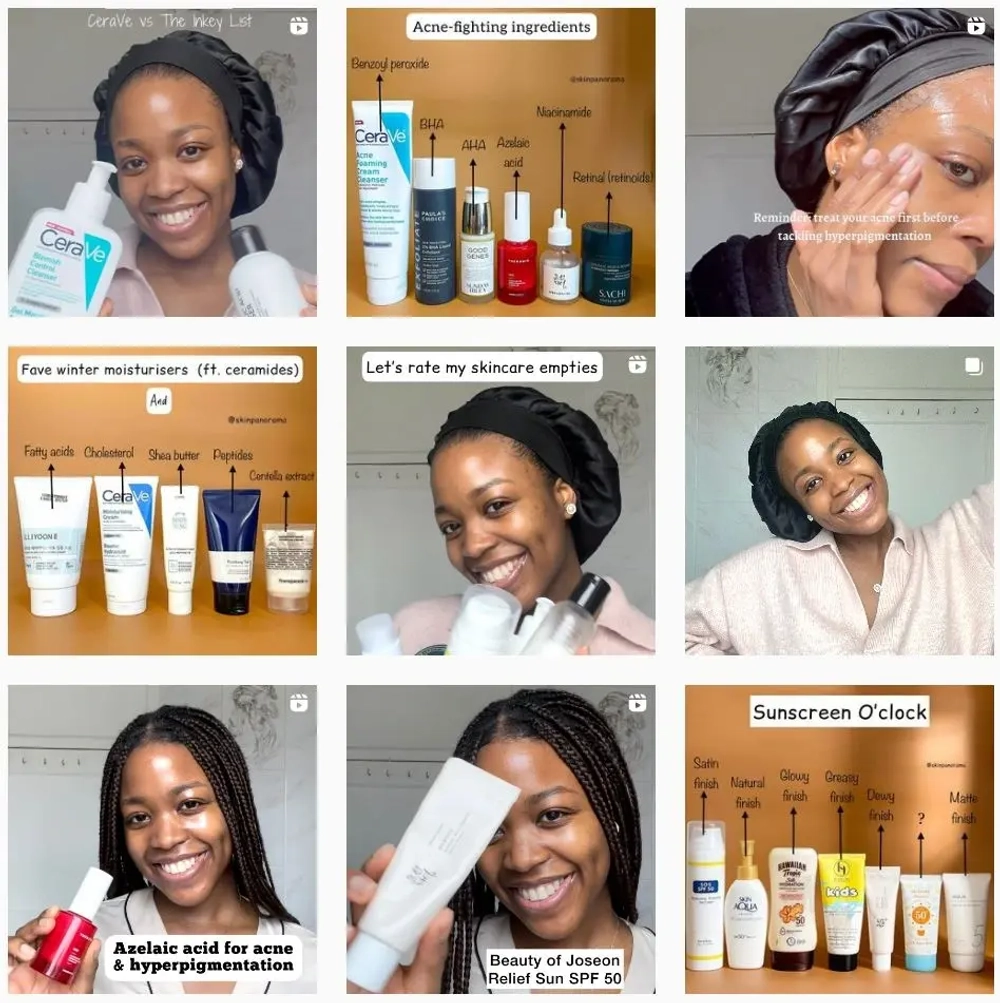 Best Skincare Influencers Amaka