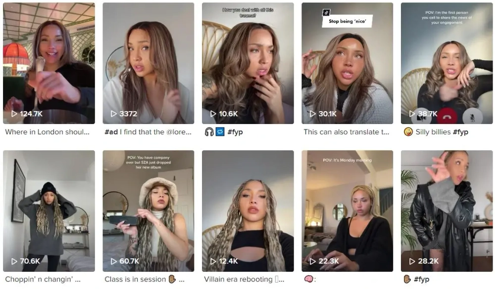 Top Lifestyle TikTok Influencers in the UK Sammi