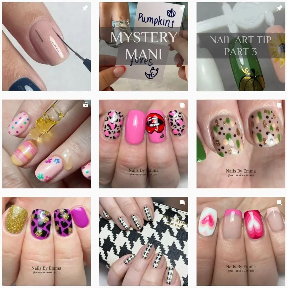 Best Nails Influencers in the UK Emma