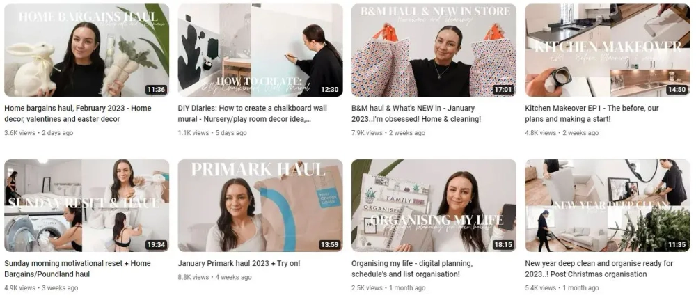 Top YouTube Family Vloggers in the UK Carly Jade Ocean