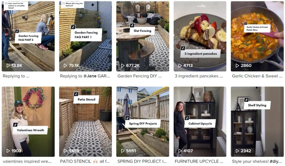 Alex Lawson Top TikTok Interior Influencers in the UK