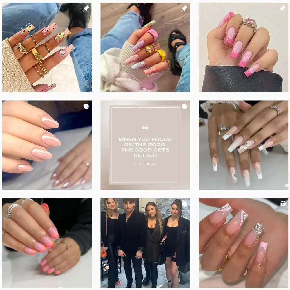 Best Nails Influencers in the UK Elee
