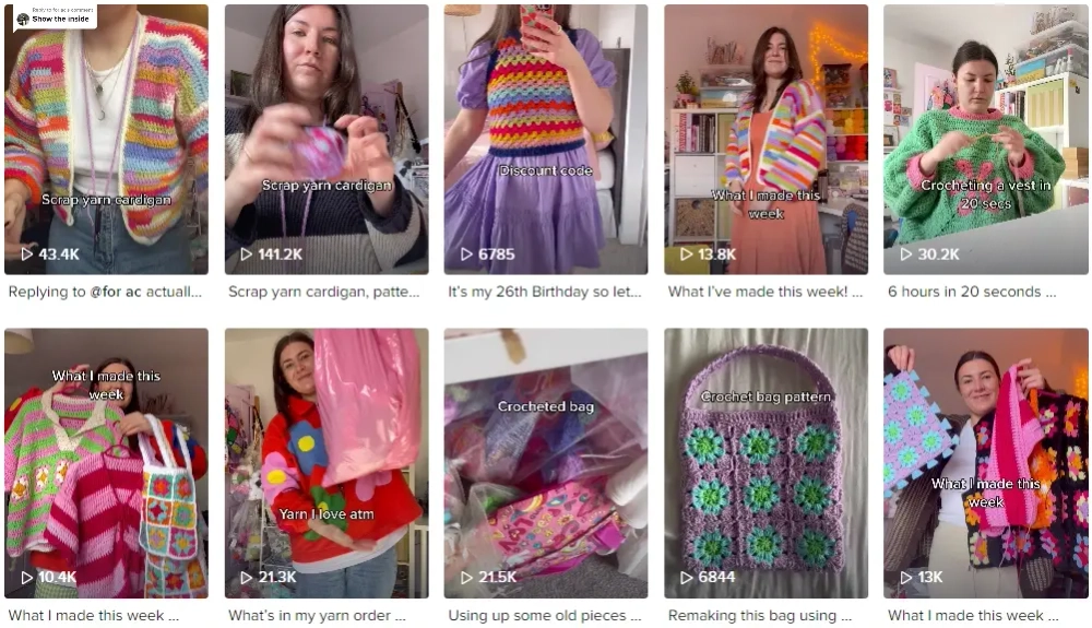Beth Best Sewing & Crochet Influencers in the UK