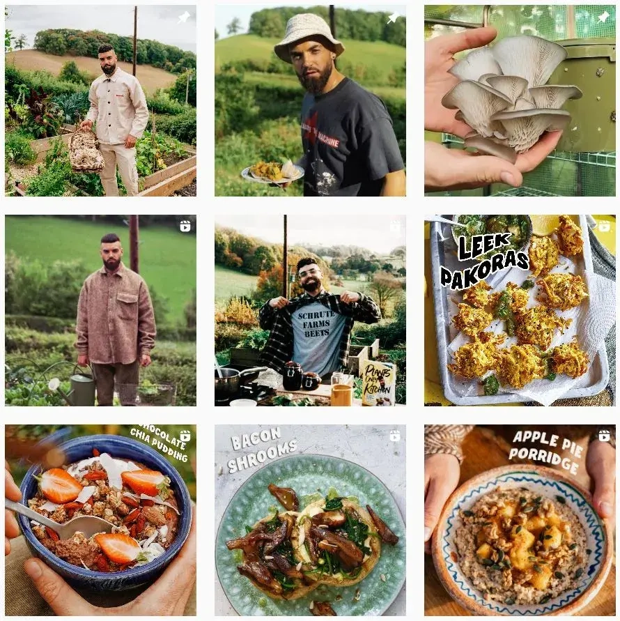 Top Vegan UK Food Influencers