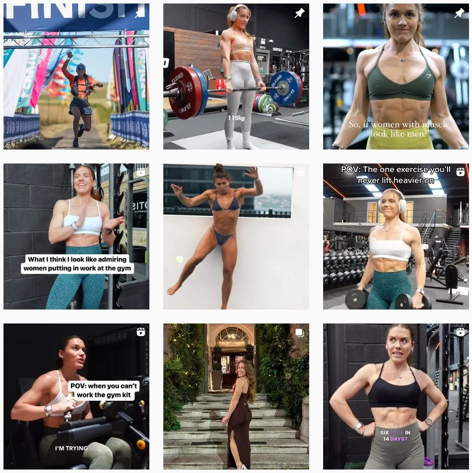 Lucy Davis Fitness Influencer
