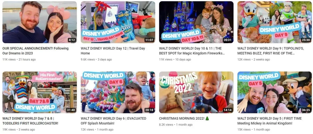 Top YouTube Family Vloggers in the UK Sophie & Dave