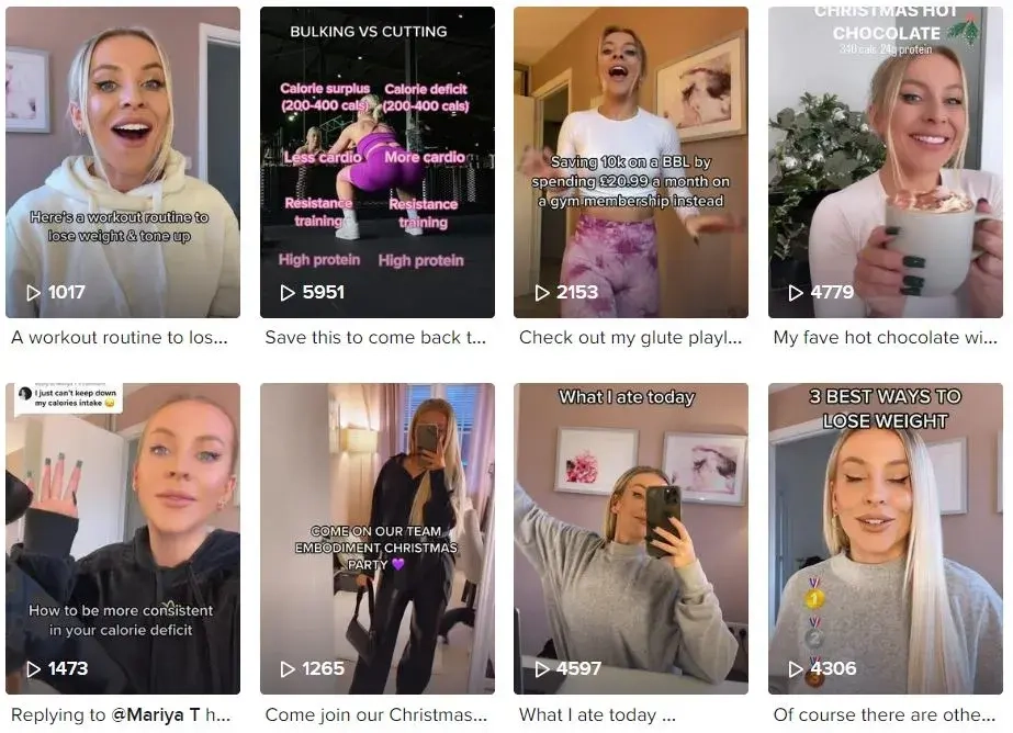 Top TikTok UK Fitness Influencers