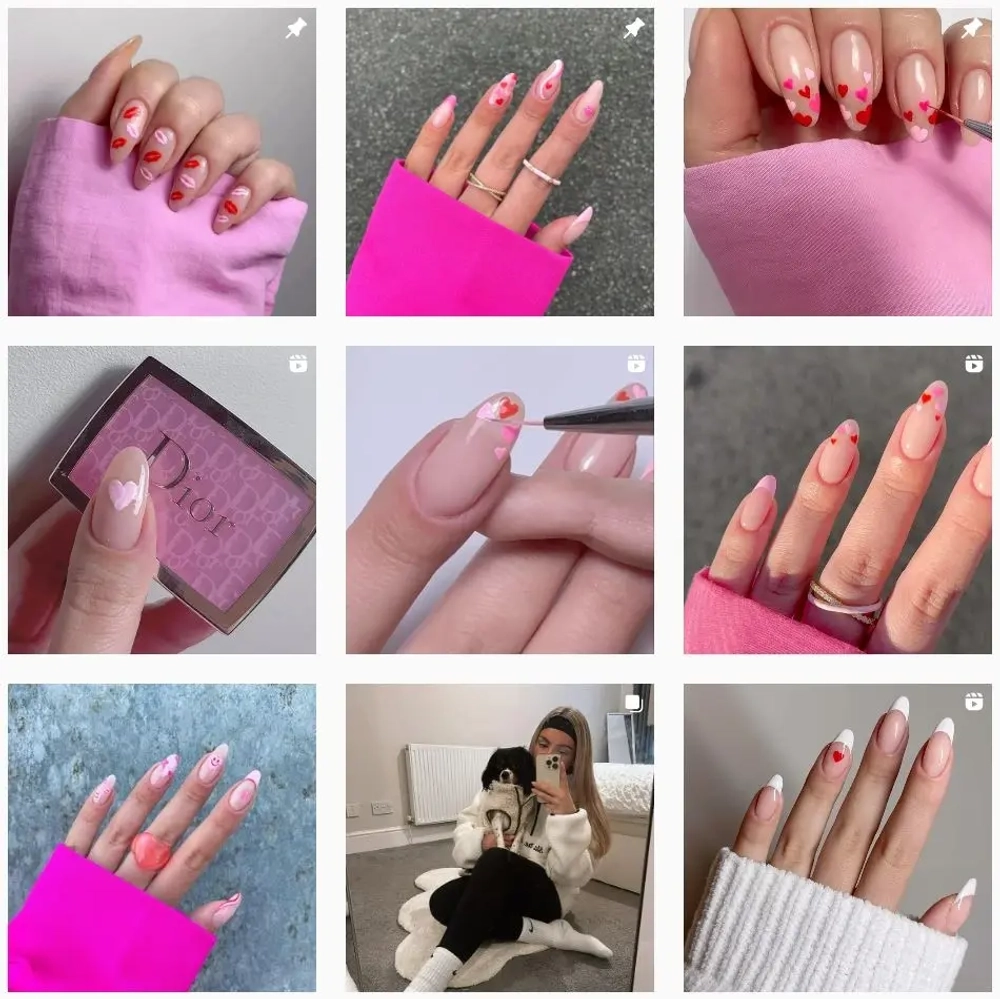 Best Nails Influencers in the UK Abi Markey
