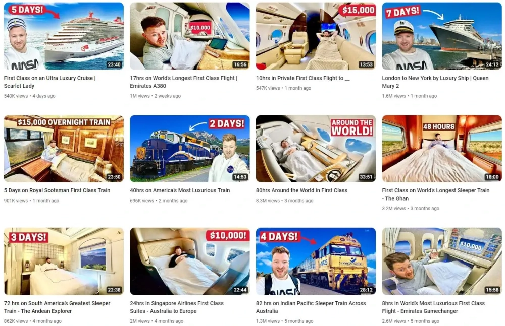 Top YouTube Travel Vlogger Influencers in the UK Will