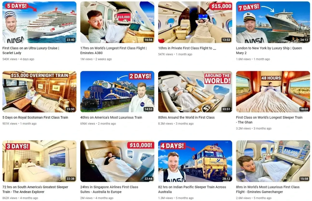 Top YouTube Travel Vlogger Influencers in the UK Will