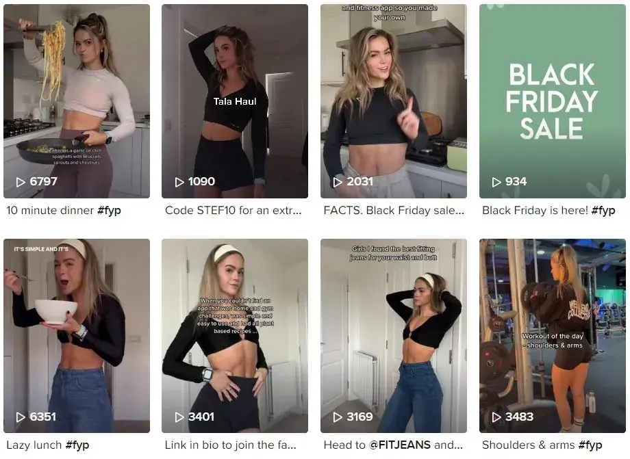 Top TikTok UK Fitness Influencers