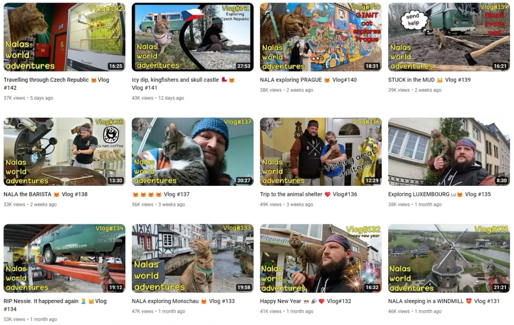 Dean & Nala Best YouTube Pets Influencers in the UK