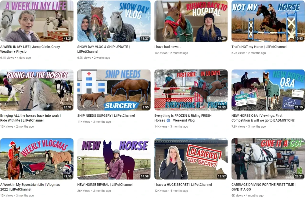 Georgia Kavulok Best YouTube Pets Influencers in the UK