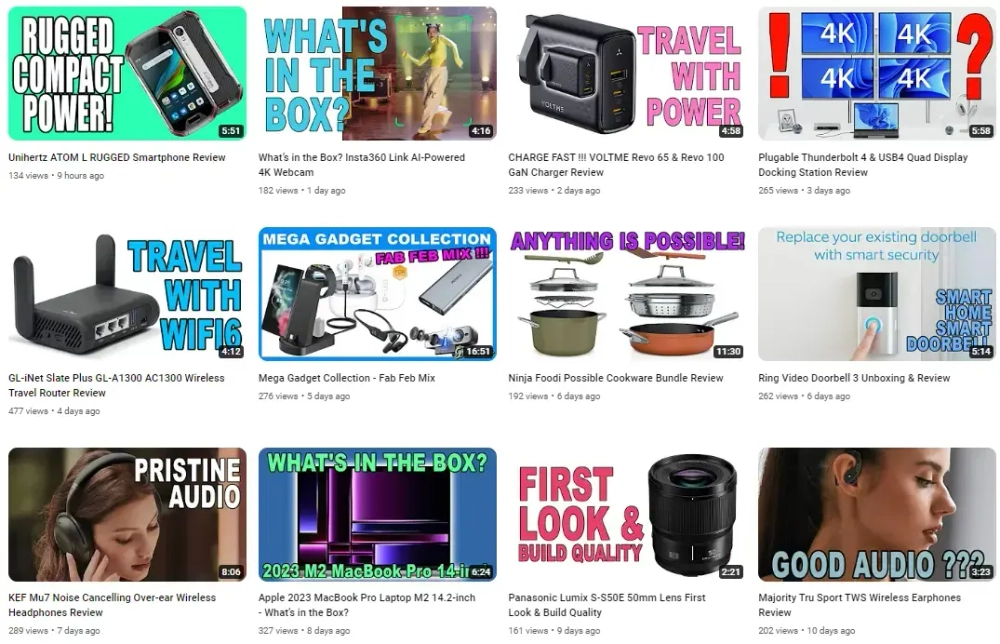 Dave Cryer Top YouTube Technology Influencers in the UK