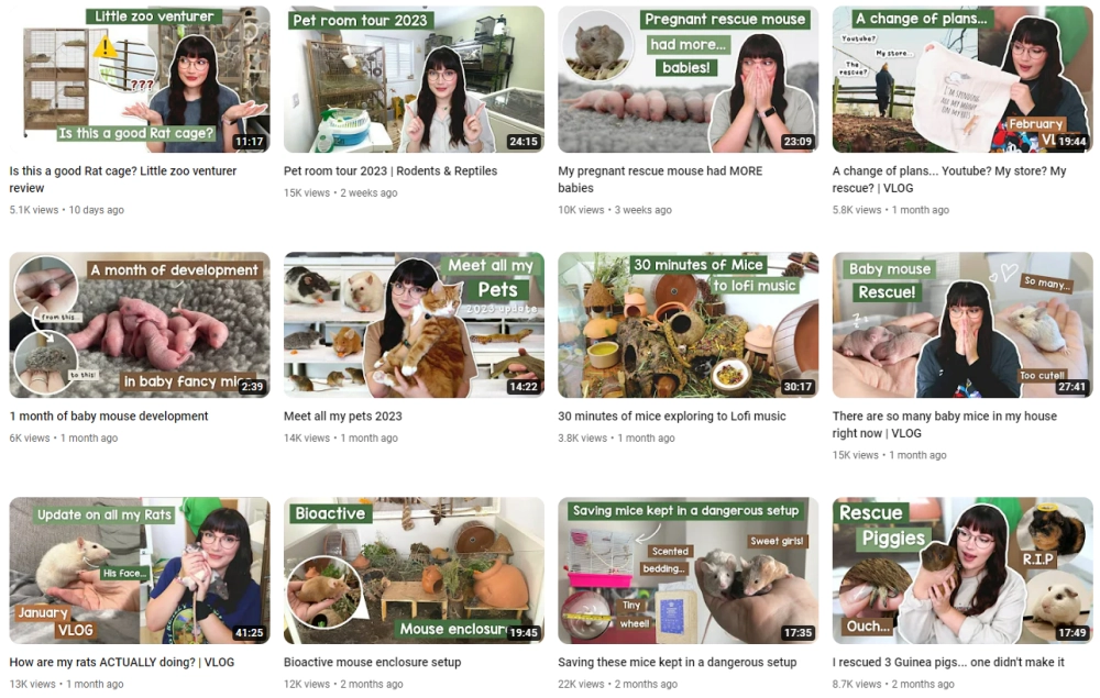 Emi Best YouTube Pets Influencers in the UK